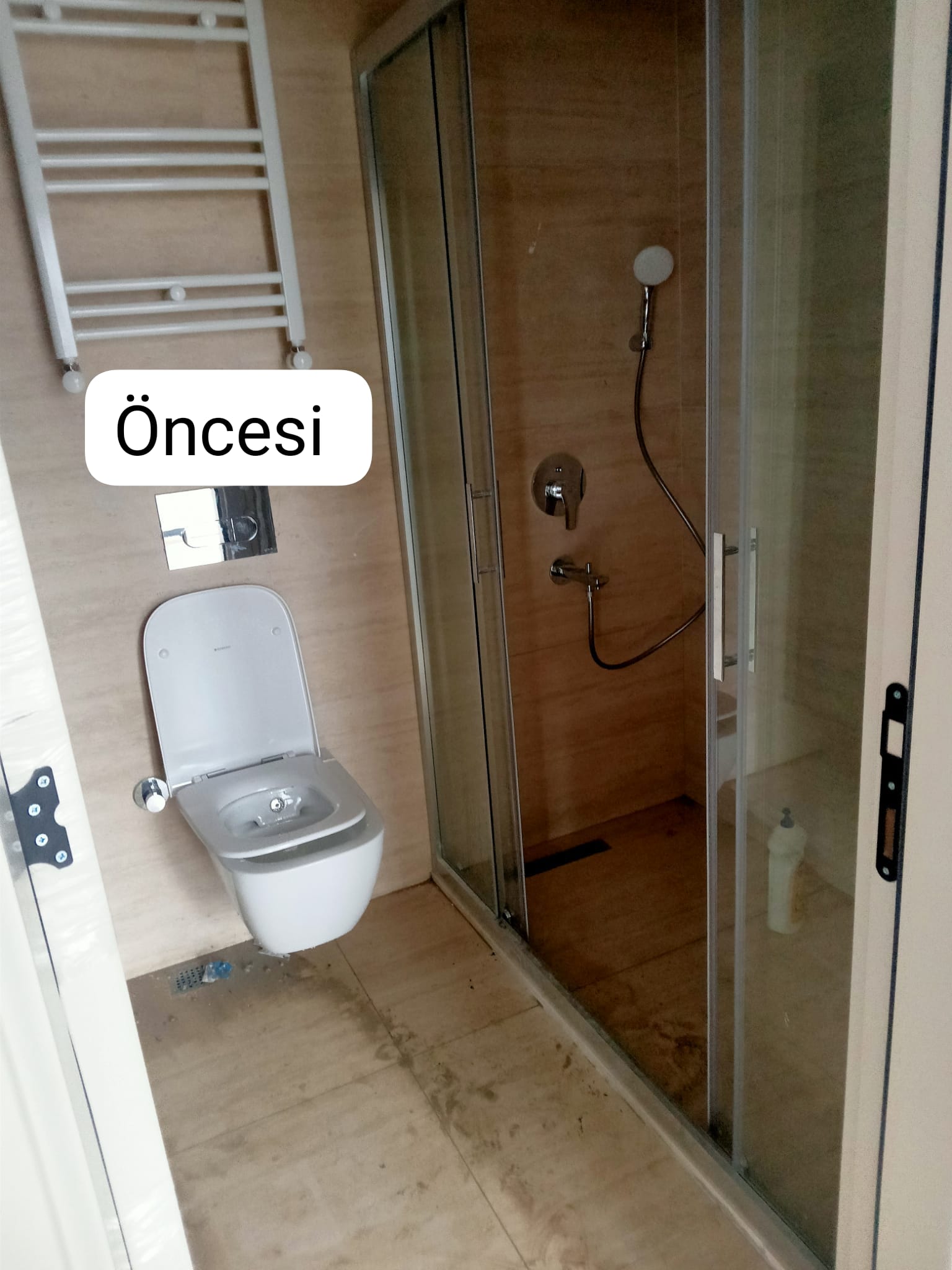 İnşaat Sonrası Temizlik — Öncesi